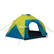 Tente extérieure multi-utilisateur de camping, tente extérieure imperméable à double rangée de haute catégorie